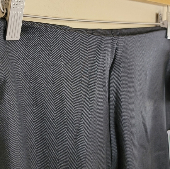 NWT Stitch Fix Dictionary | Black Rykar High Rise Coated Ponte Flare Pants - Picture 4 of 8